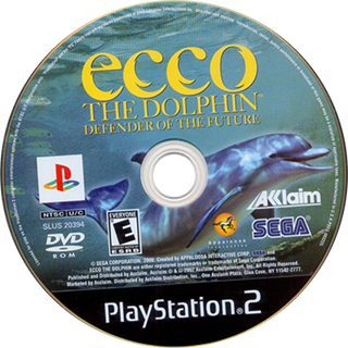Ecco the Dolphin Defender of the Future media 7 for Playstation 2